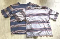 ユニクロ UNIQLO U Tシャツ　2枚セット　まとめ　キッズ　120