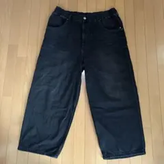 H&M スーパーバギーフィット デニム ジーンズ ブラック 黒