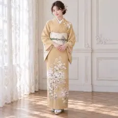 訪問着4点セットa683B 卒業式　入学式　お宮参り　七五三　結婚式
