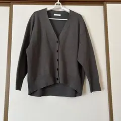 GLOBAL WORK グレー 長袖カーディガン