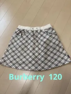 BURBERRY キッズ チェック柄スカートのサムネイル