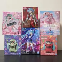 初音ミク 6体 フィギュアセット