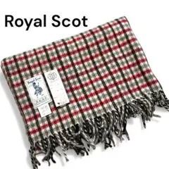 【未使用級】イギリス Royalscot ロイヤルスコット 膝掛け ブランケット