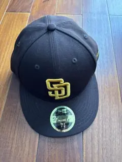 New Era 59FIFTY キャップ SD 黒金 7 5/8