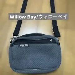 【Willow Bay/ウィローベイ】美品ショルダーバッグ防水梅雨の季節に❗️