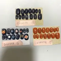 ネイルチップ　ベリーショート　2点セット　④⑦
