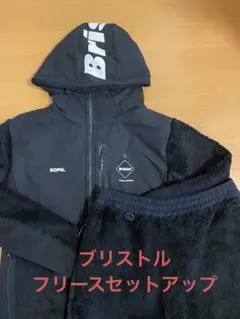Bristol フリースセットアップ M ブラック