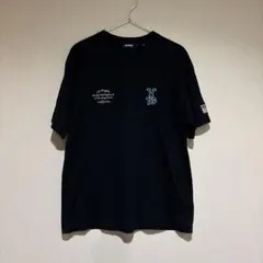 XLARGE ロゴ 刺繍 Tシャツ ブラック