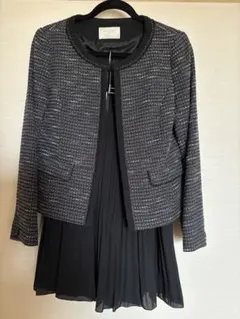 エニシス　セレモニースーツ　ツイードジャケット11号【３点セット】