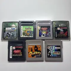 ゲームボーイソフトセット ゾイド・DBZ・ナムコ