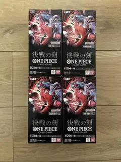 ONE PIECEカードゲーム 決戦の刻 3BOX 未開封 テープ付き - メルカリ