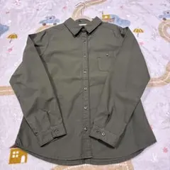 The Senio オリーブ色 長袖シャツ Sサイズ