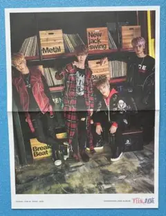 パフォチ　TEEN,AGE ポスターseventeen