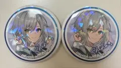 日野森志歩　ローソン　ホログラム缶バッチ