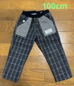 SLAP SLIP チェック柄 カジュアルパンツ 100cm
