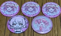 カラフルピーチ のあ 缶バッジ