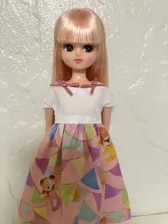 no.390　リカちゃん　22cmドール服　ハンドメイド