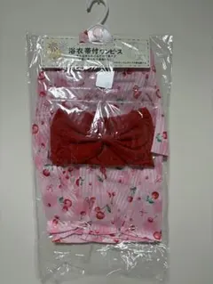 新品　90cm 浴衣　帯付き　ワンピース