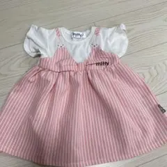 miffy ミッフィー ワンピース 80cm ピンク