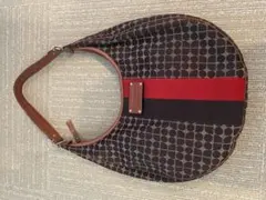 【良品】kate spade ショルダーバッグ 幾何学模様 レディース　軽量