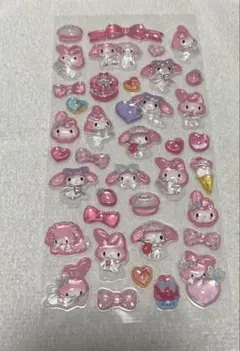 マイメロ　ボンボンドロップシール