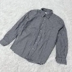 【c3938】✨美品✨UNIQLO フランネルチェックシャツ　長袖