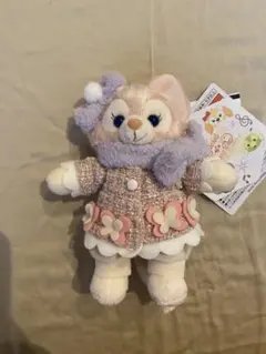 ディズニーシー　リーナベル　ぬいぐるみバッジ　シークレットオブスノーウィーデイ