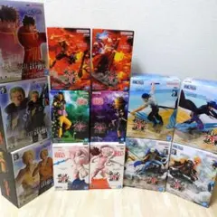 ワンピースフィギュアセット【13点】　戦光絶景、THE出航など