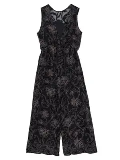Ameri 2WAY SILHOUETTE V NECK ROMPERS