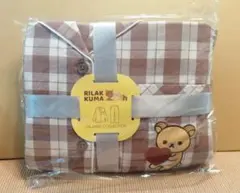 GU×リラックマ パジャマ　ブラウン　M　長袖 ＋ロングパンツ