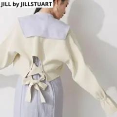 ジルスチュアート JILLSTUART バルキーショートカーディガン リボン