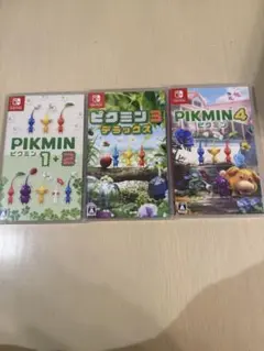 Pikmin 1+2, 3, 4 セット