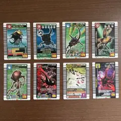 ムシキング トレーディングカード 8枚セット