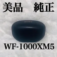美品 カバー付き SONY WF-1000XM5 ブラック　充電ケースのみ