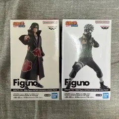 NARUTO Figuno はたけカカシ うちはイタチ フィギュア 2種 - メルカリ