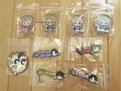 BTS タイニータン　一番くじ　ラバーチャーム・アクリルフォトクリップ　セット