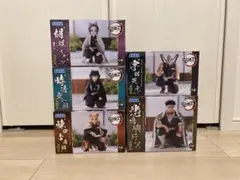 柱合会議　柱会議フィギュア5箱セット　ちょこのせ　煉獄　天元　時透　悲鳴嶼 胡蝶