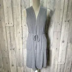 COMME CA ISM コムサイズム 薄手 ベスト (9) ロング丈 ジレ