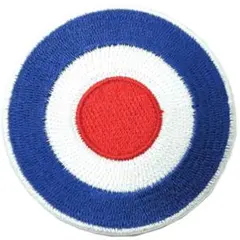 ワッペン TARGET ターゲット モッズ UK アイロン アップリケ 送料無料