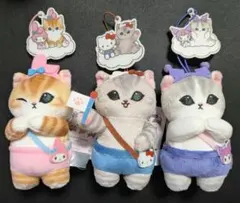 mofusand×サンリオキャラクターズ カチューシャマスコット① 全3種セットのサムネイル