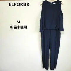 ELFORBR オールインワン セットアップ ノースリーブ ネイビーのサムネイル