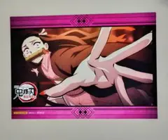竈門禰豆子 鬼滅の刃 無限列車編 イラストカード