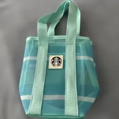 Starbucks メッシュトートバッグ ライトブルーのサムネイル