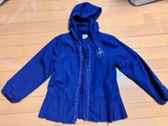 値下げしましたアクシーズファムキッズネイビー フリル付き ジャンパー130センチ