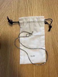 ànuke Cube Beads Necklace シルバーのサムネイル