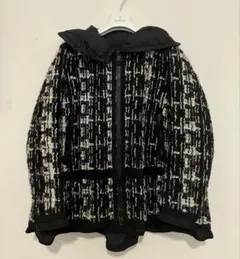 Moncler モンクレール　ツィードウールのダウンジャケット
