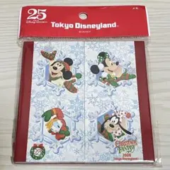 東京ディズニーランド 25周年 クリスマスファンタジー2008 メモパッド 8種