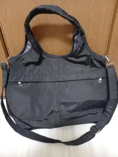 2way ショルダーバッグ トートバッグ ブラック