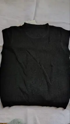 Doula Doula 黒 ノースリーブ セーター