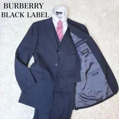 極美品 バーバリー スーツ スリーピース モヘヤ混 1B M 金タグ